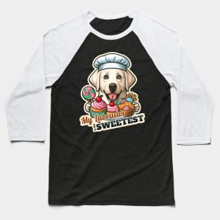 Confectioner Labrador Retriever Baseball T-Shirt